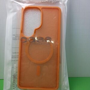 Orange Samsung S26 Ultra phone case Magsafe  New